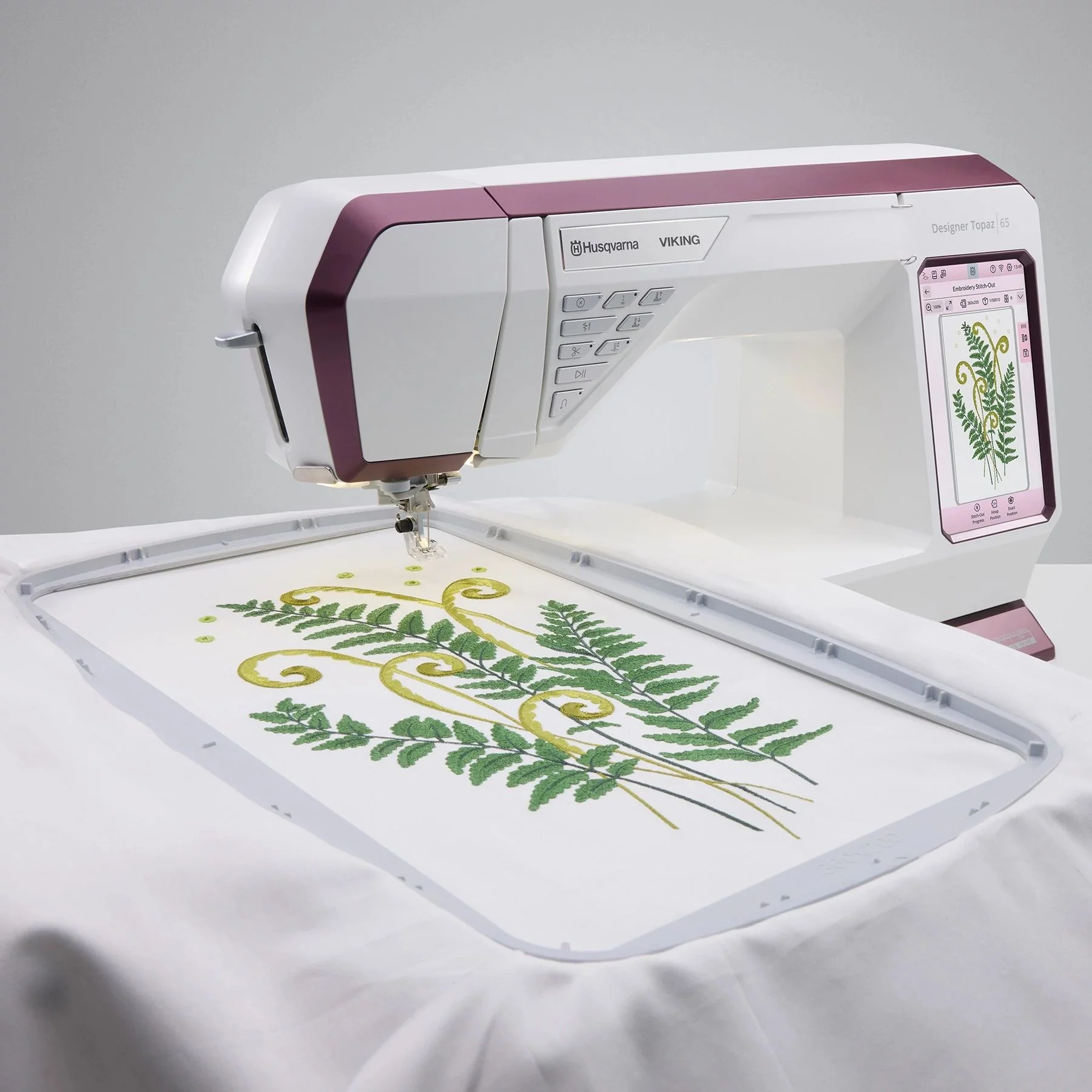 HUSQVARNA® VIKING® DESIGNER TOPAZ™ 65 Sewing & Embroidery Machine - Image 10