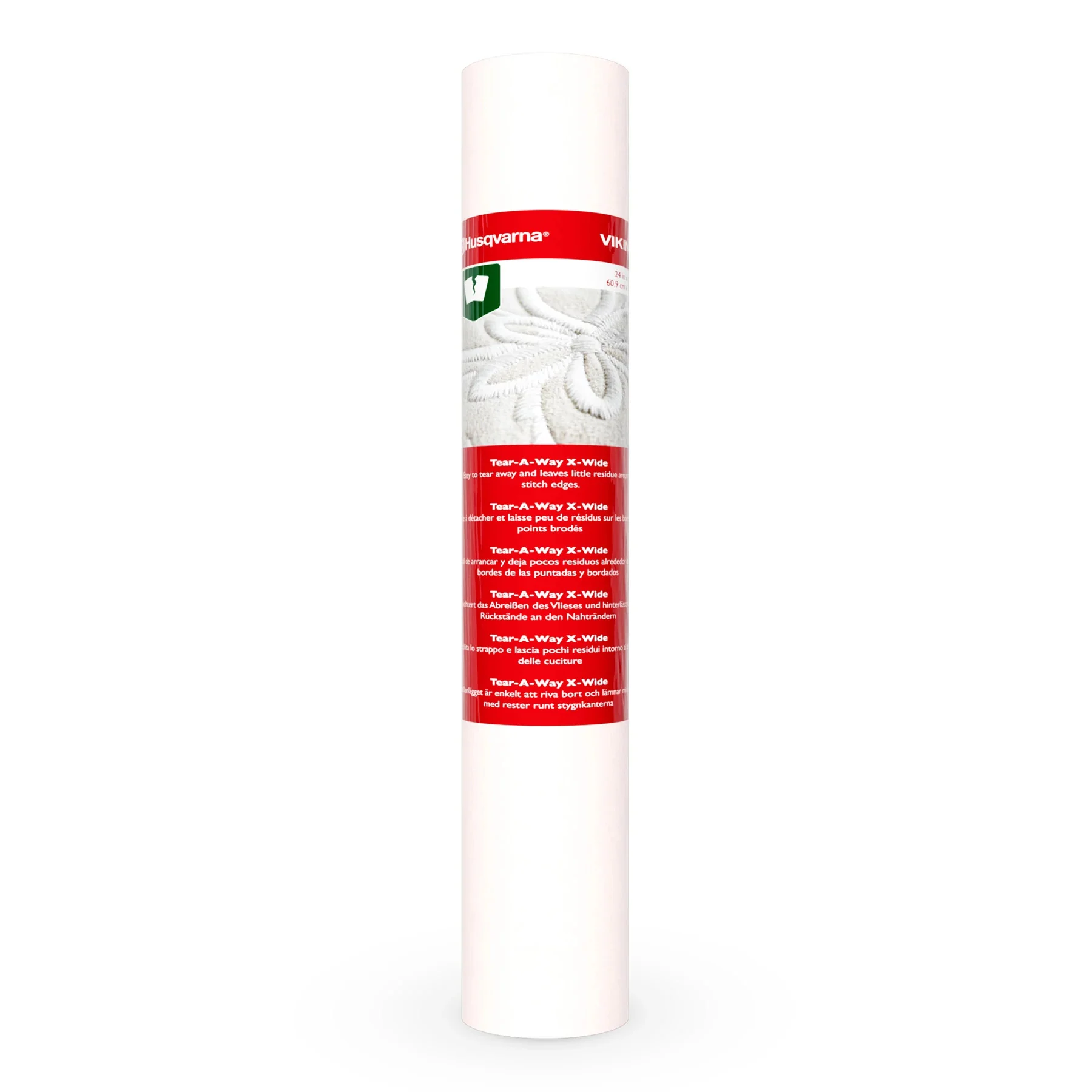 HUSQVARNA® VIKING® Tear-a-Way Extra Wide Stabilizer 24 inch x 10 Yards