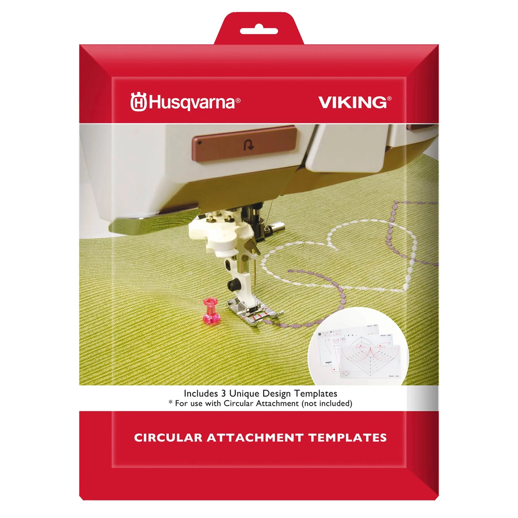 HUSQVARNA® VIKING® Circular Attachment Template Set - Image 6