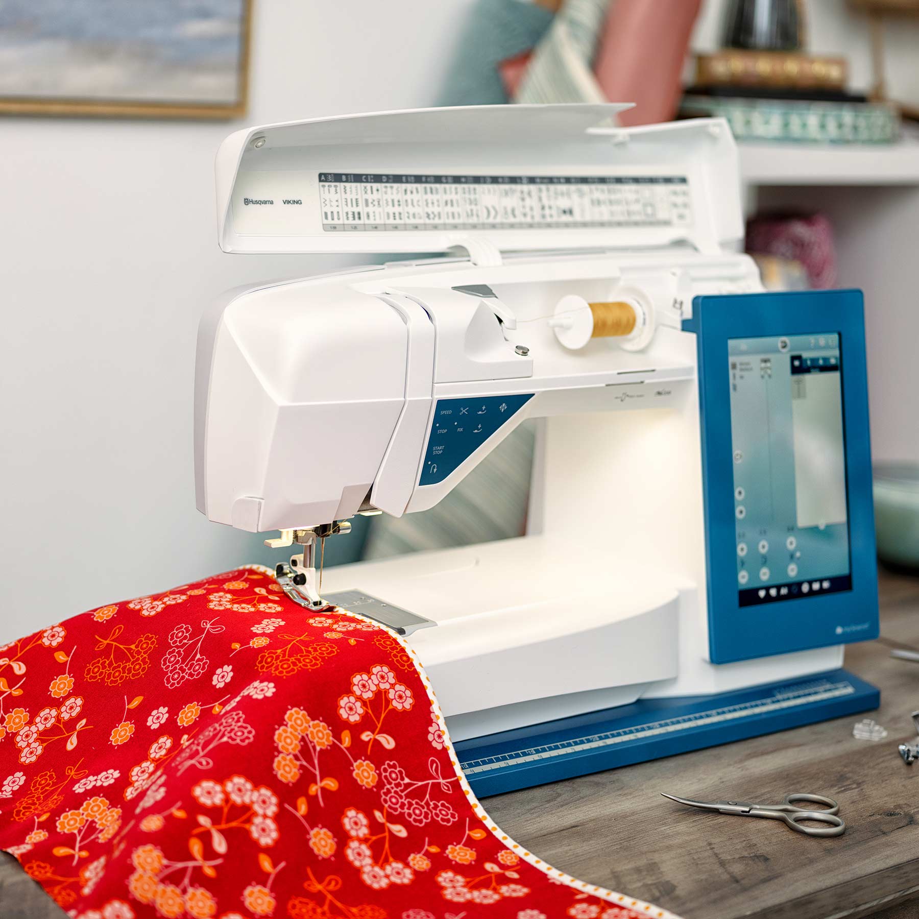 HUSQVARNA® VIKING® DESIGNER SAPPHIRE™ 85 Sewing and Embroidery Machine - Image 5