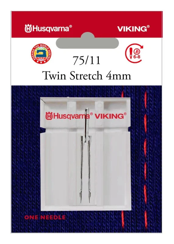 HUSQVARNA® VIKING® Twin Stretch 4.0mm Needle Size 75/11