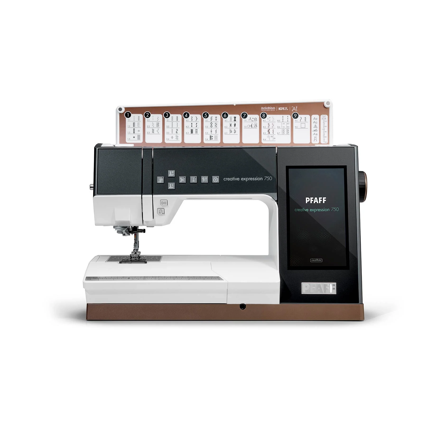 PFAFF® creative expression™ 750 Sewing and Embroidery Machine - Image 11