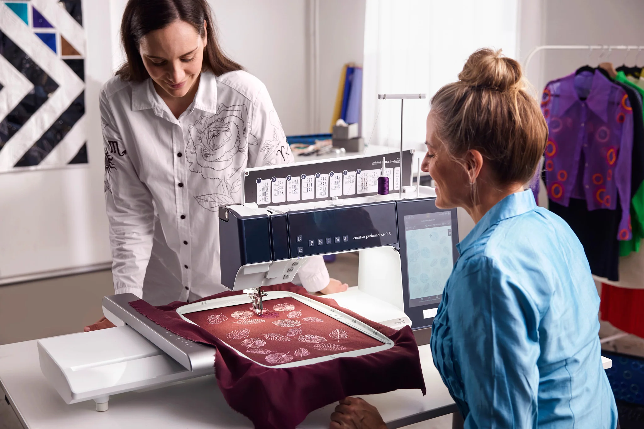 PFAFF® creative performance™ 950 Sewing & Embroidery Machine - Image 7