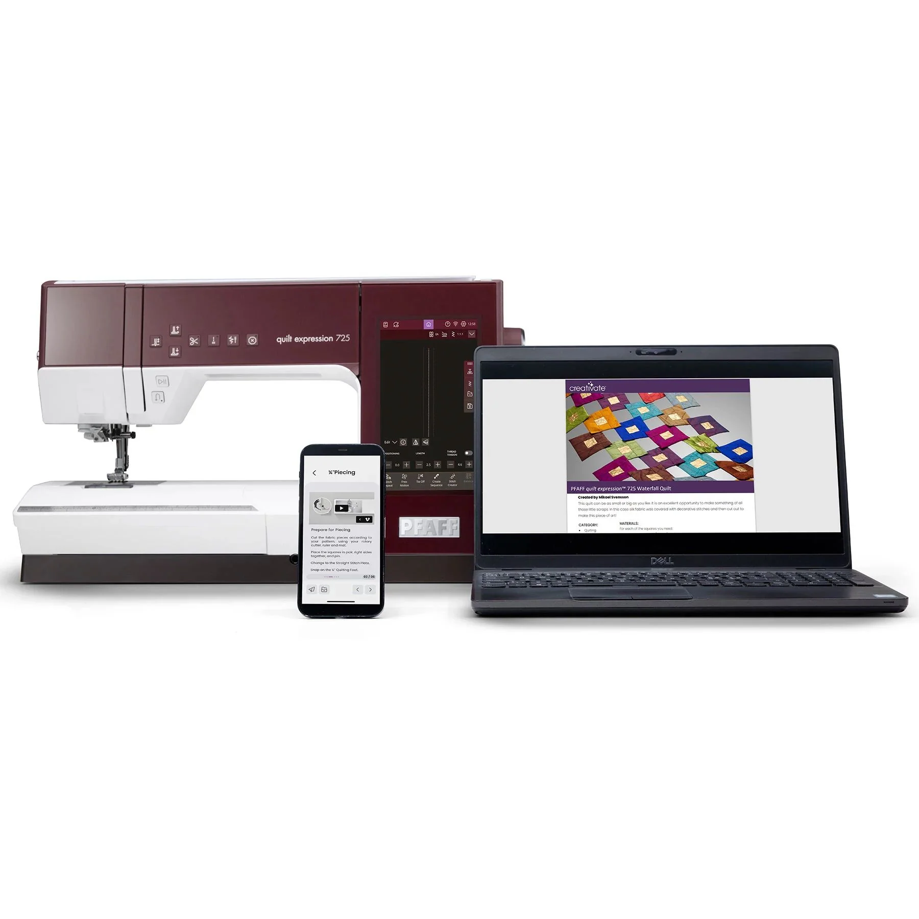 PFAFF® quilt expression™ 725 Sewing Machine - Image 8