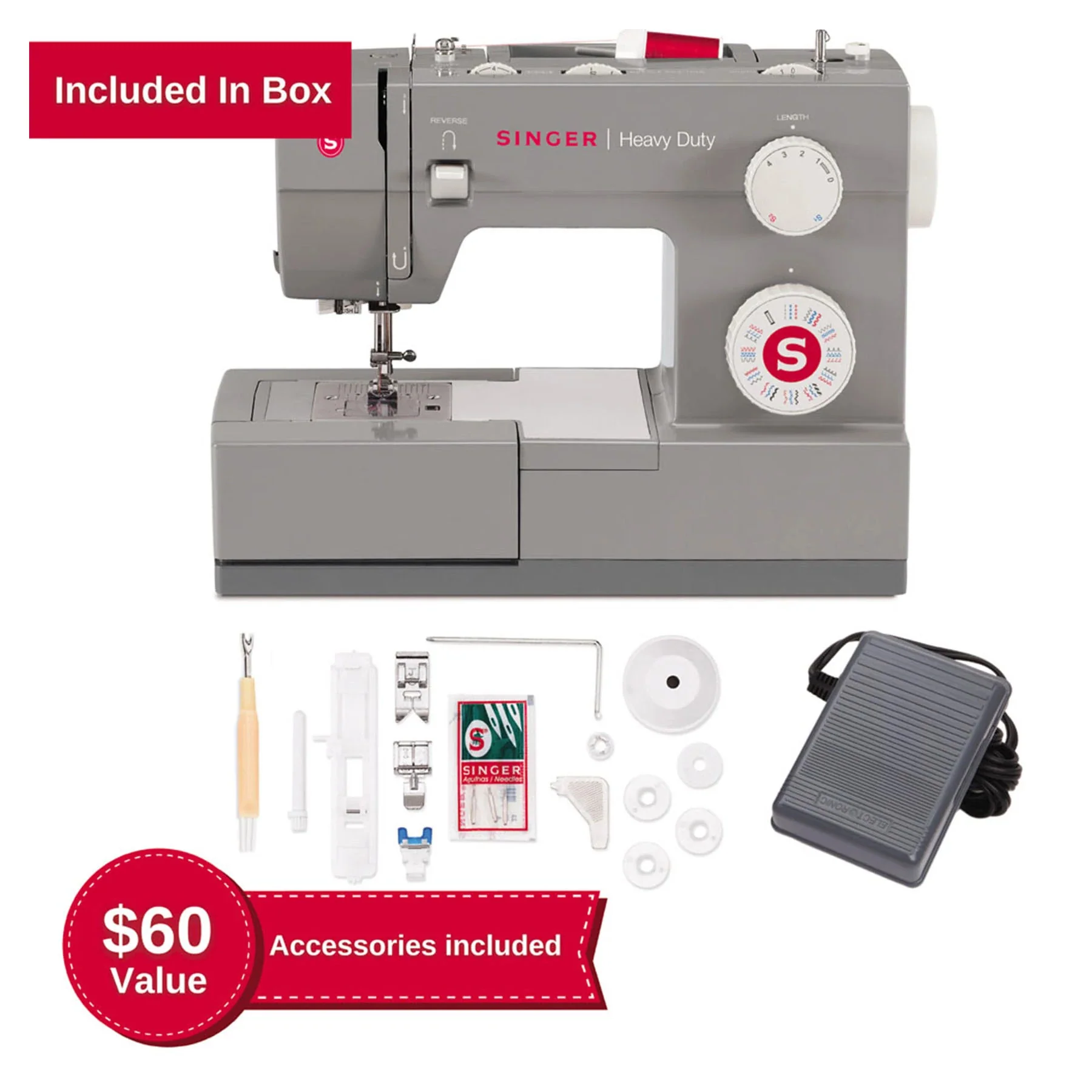 SINGER® Heavy Duty 4432 Sewing Machine - Image 3