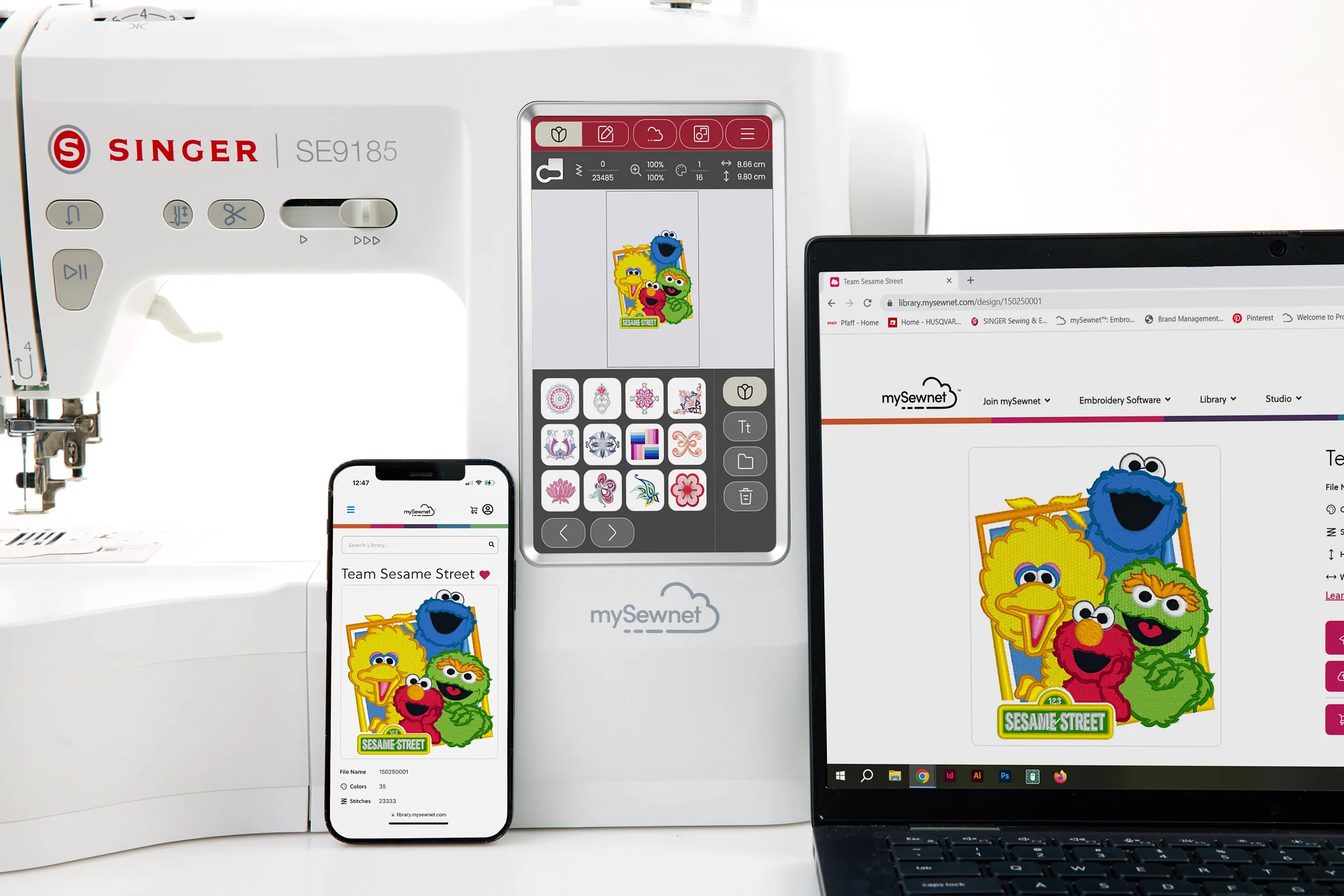 SINGER® SE9185 Sewing and Embroidery Machine - Image 2