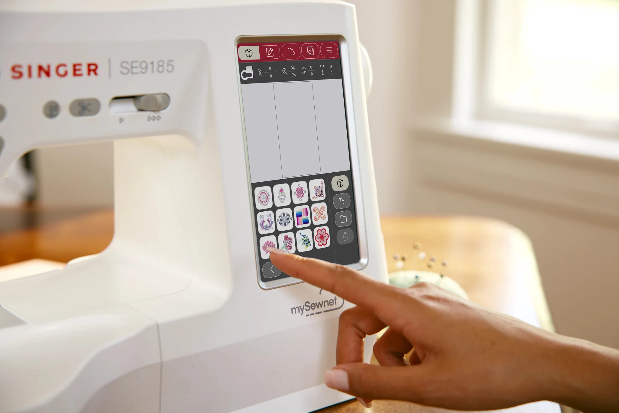 SINGER® SE9185 Sewing and Embroidery Machine - Image 4
