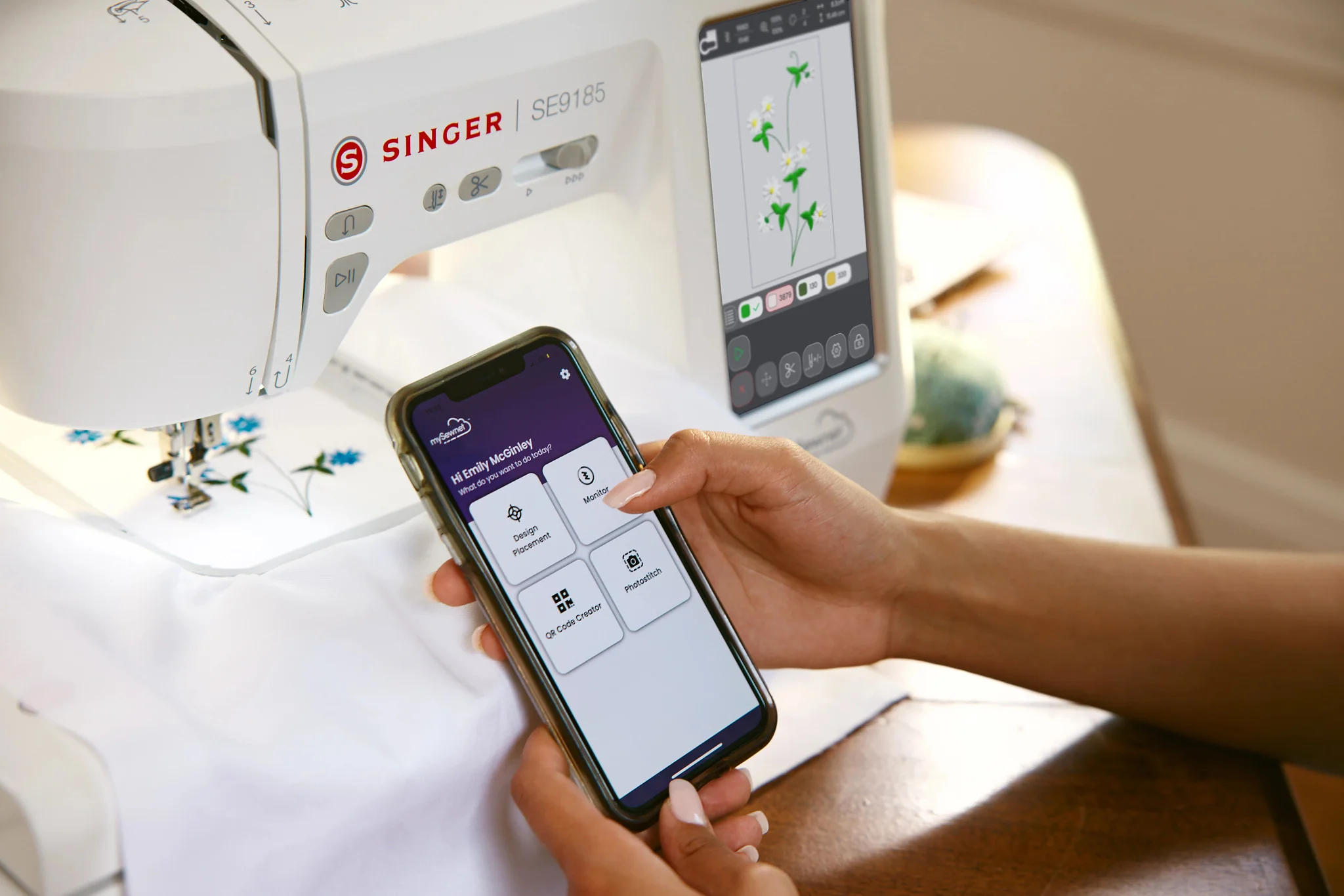 SINGER® SE9185 Sewing and Embroidery Machine - Image 5