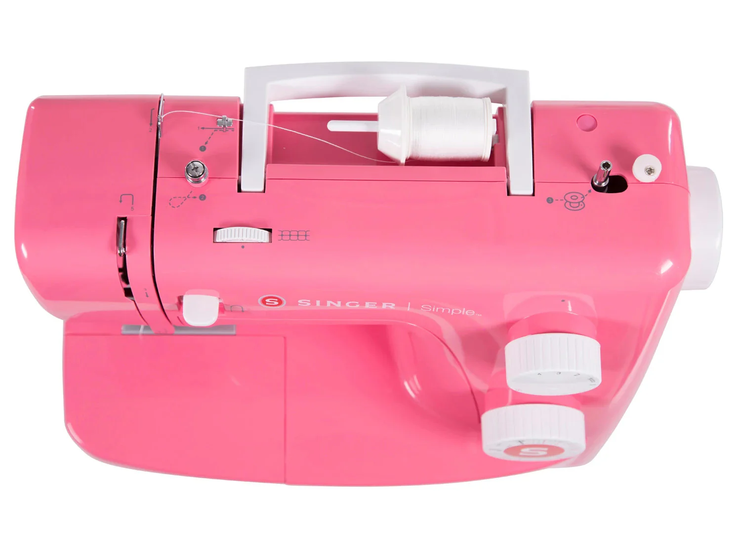 SINGER® Simple™ 3223R Sewing Machine - Red - Image 2