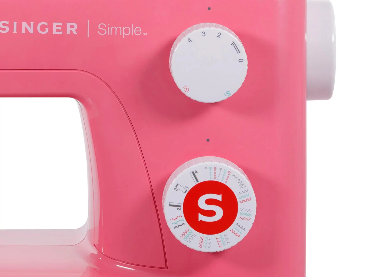 SINGER® Simple™ 3223R Sewing Machine - Red - Image 3